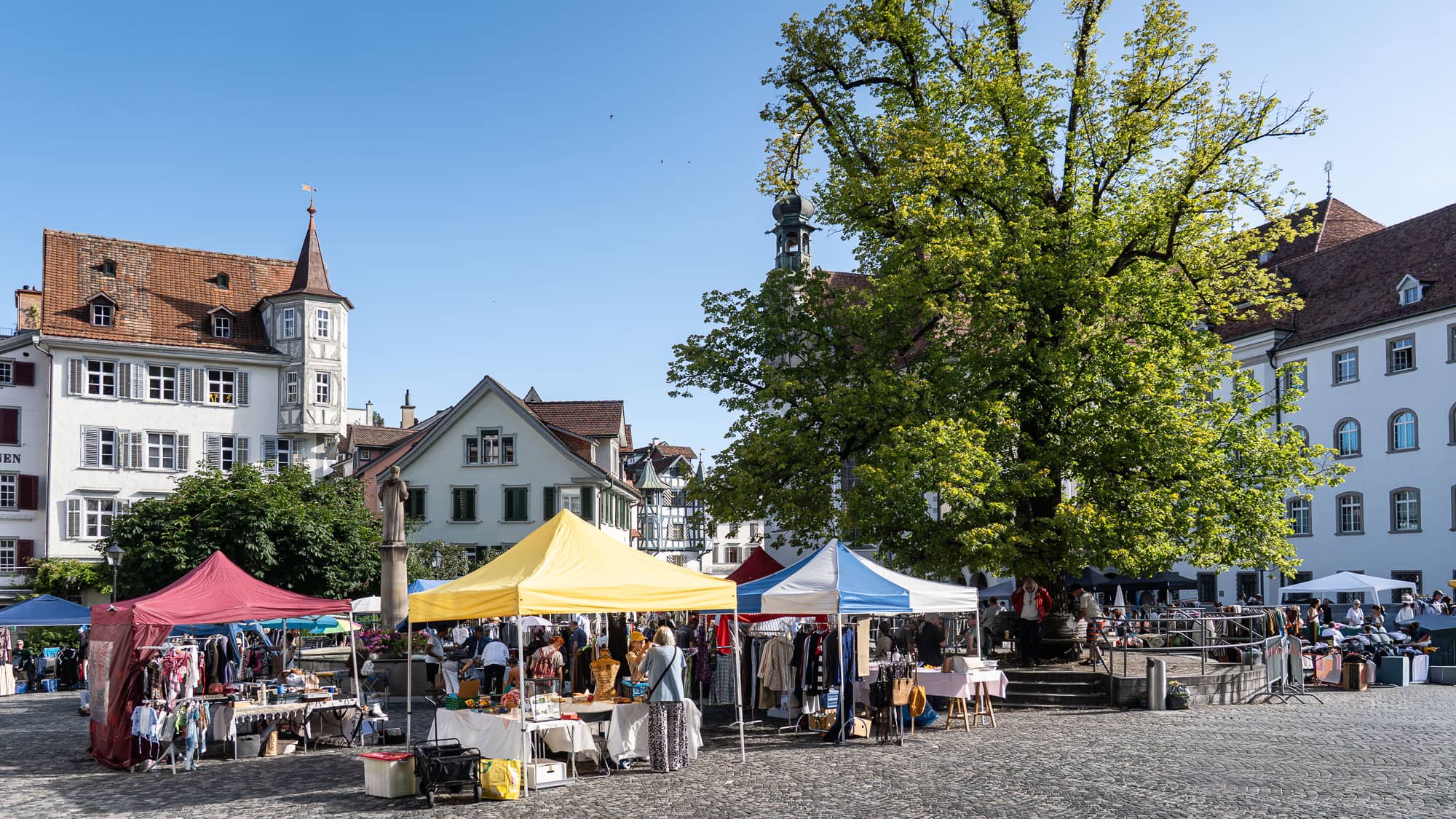 Flohmarkt Gallusplatz St. Gallen