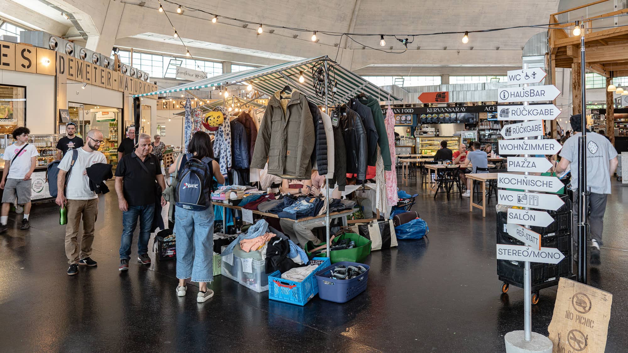 Flohmarkt Markthalle Basel